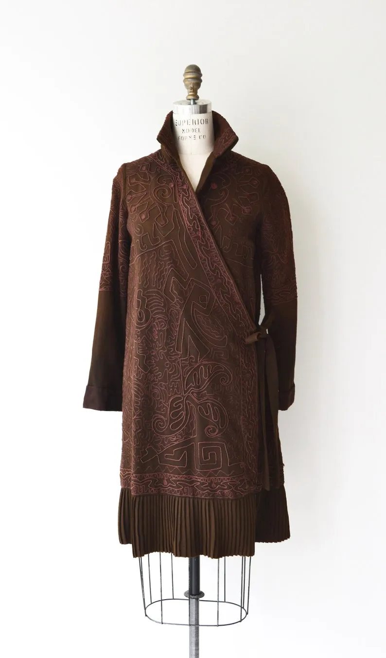 1920s Tillson Wool Coat Dress