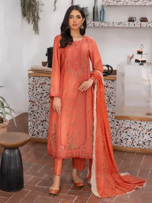 2 Piece Lawn Suit-Embroidered (Unstitched)