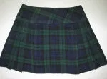 Black Watch Billie Skirt - Ultra Mini