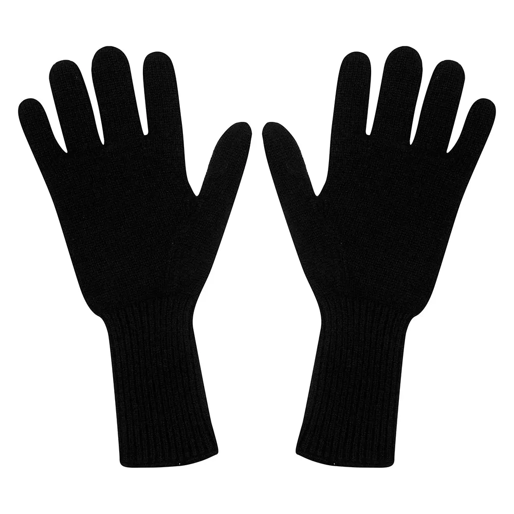 Cashmere Gloves in Black