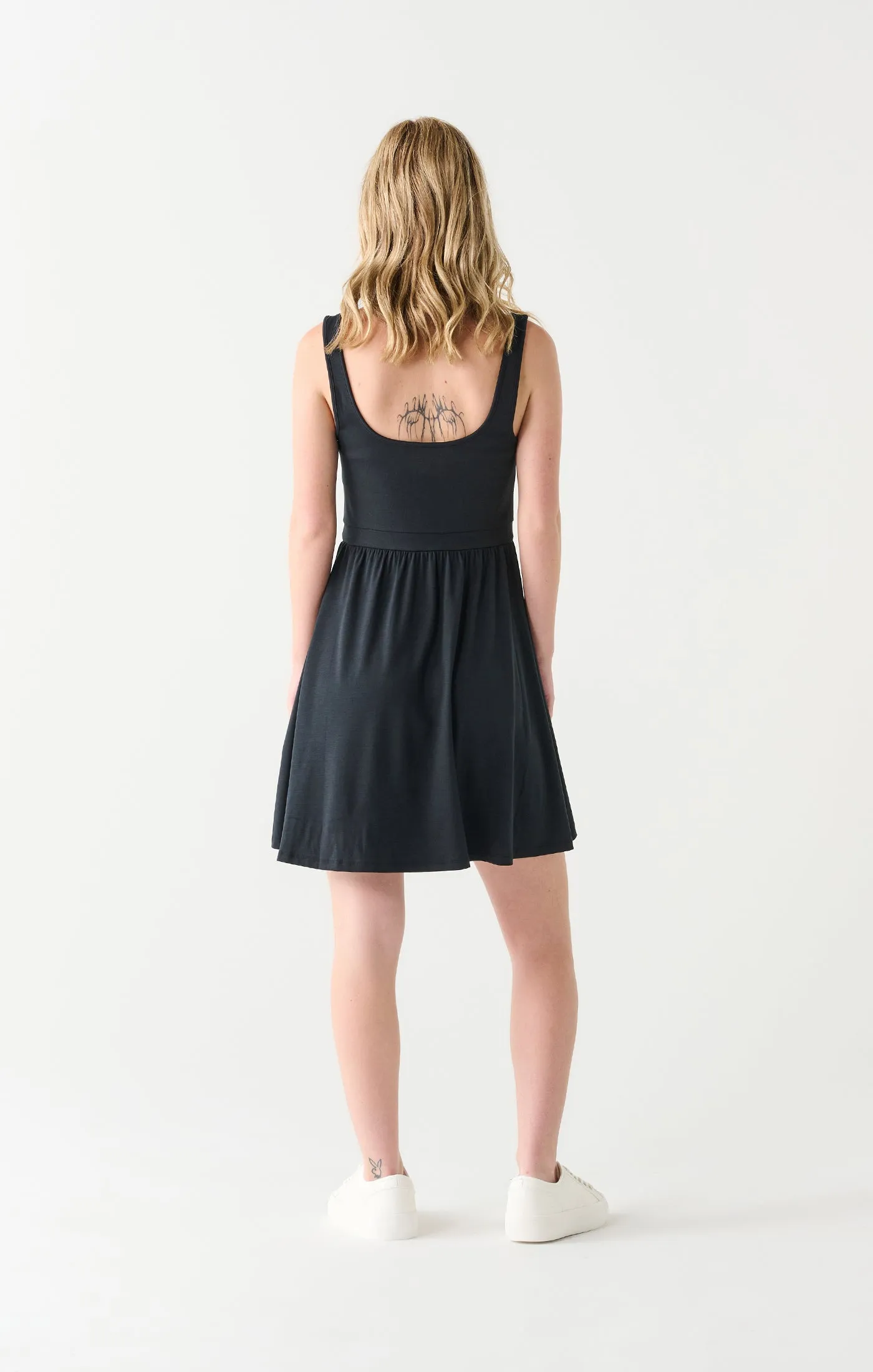 Dex Square Neck Mini Dress