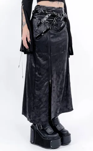 Evil Awakened Maxi Skirt