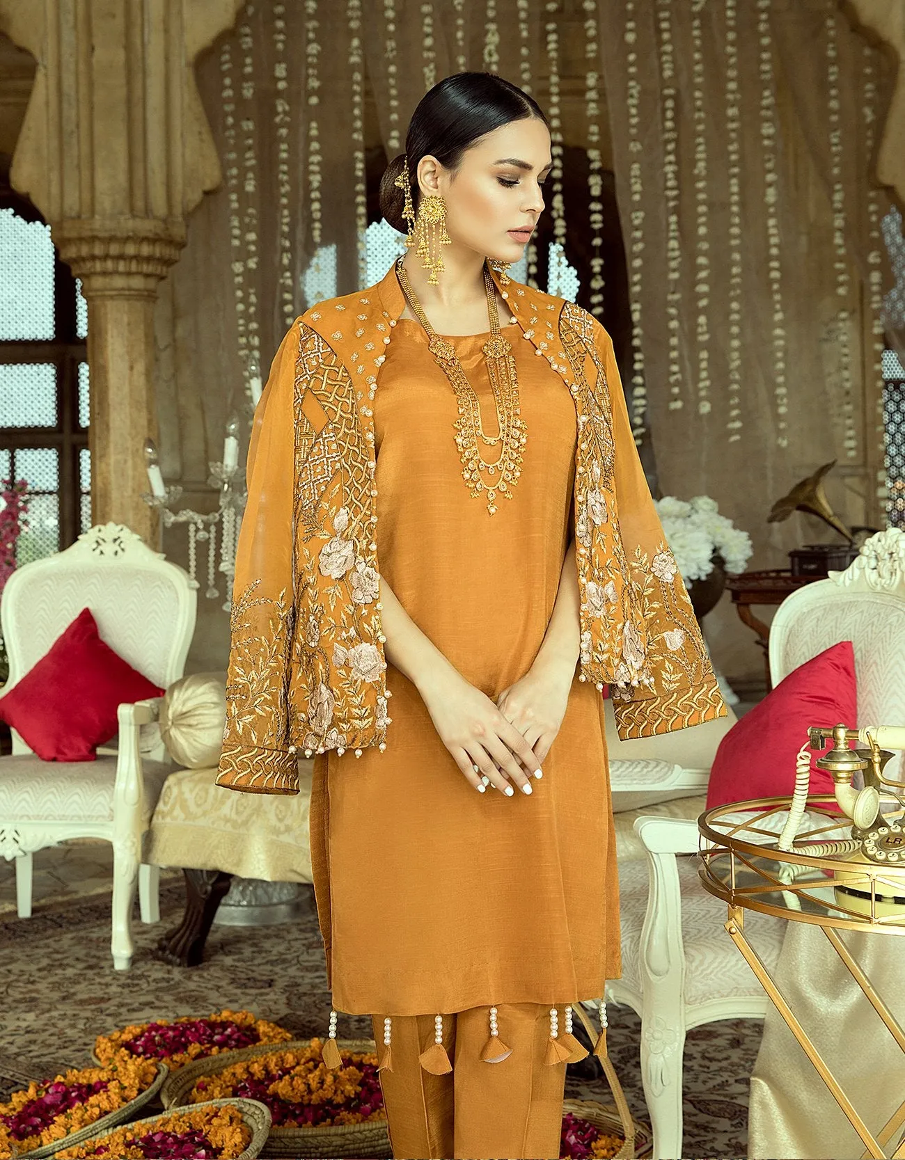 Gul-e-Azal Luxury Chiffon Collection – Floral Siesta