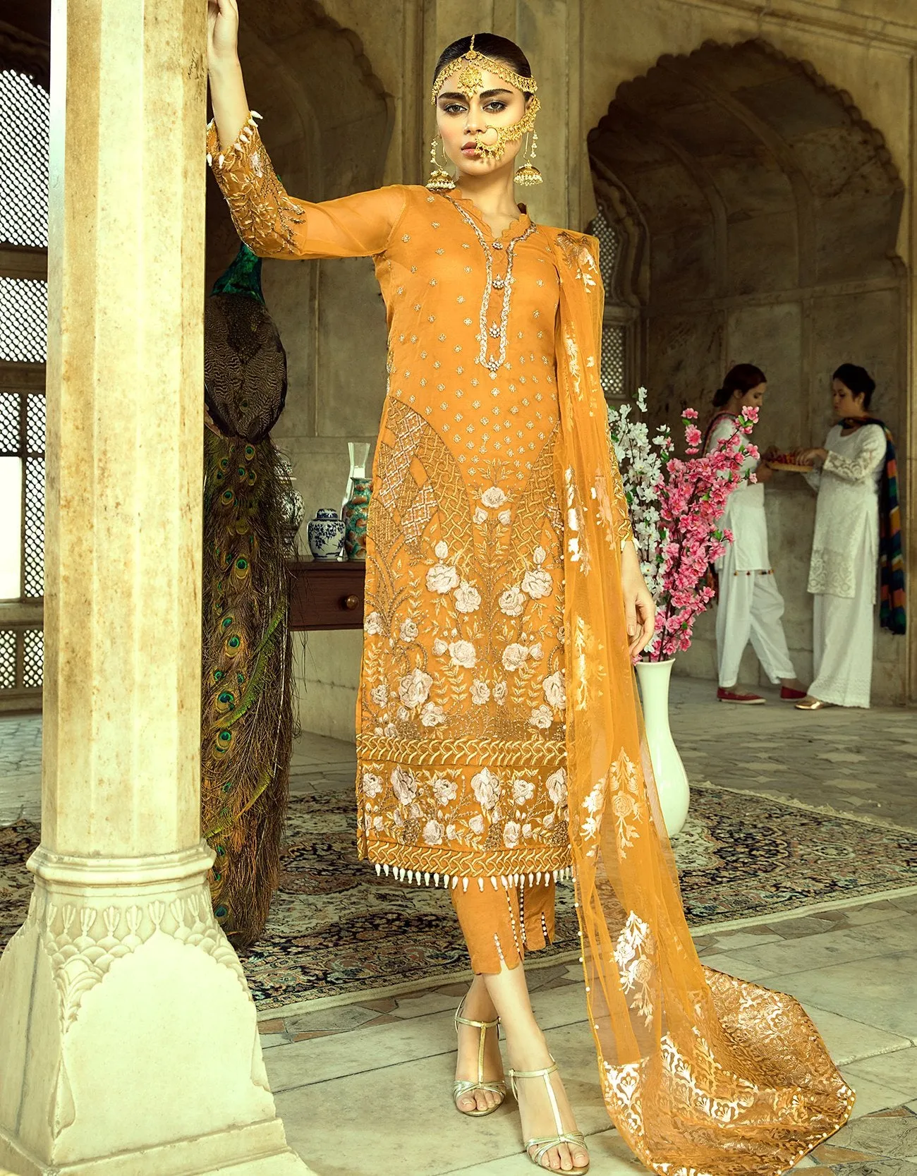 Gul-e-Azal Luxury Chiffon Collection – Floral Siesta