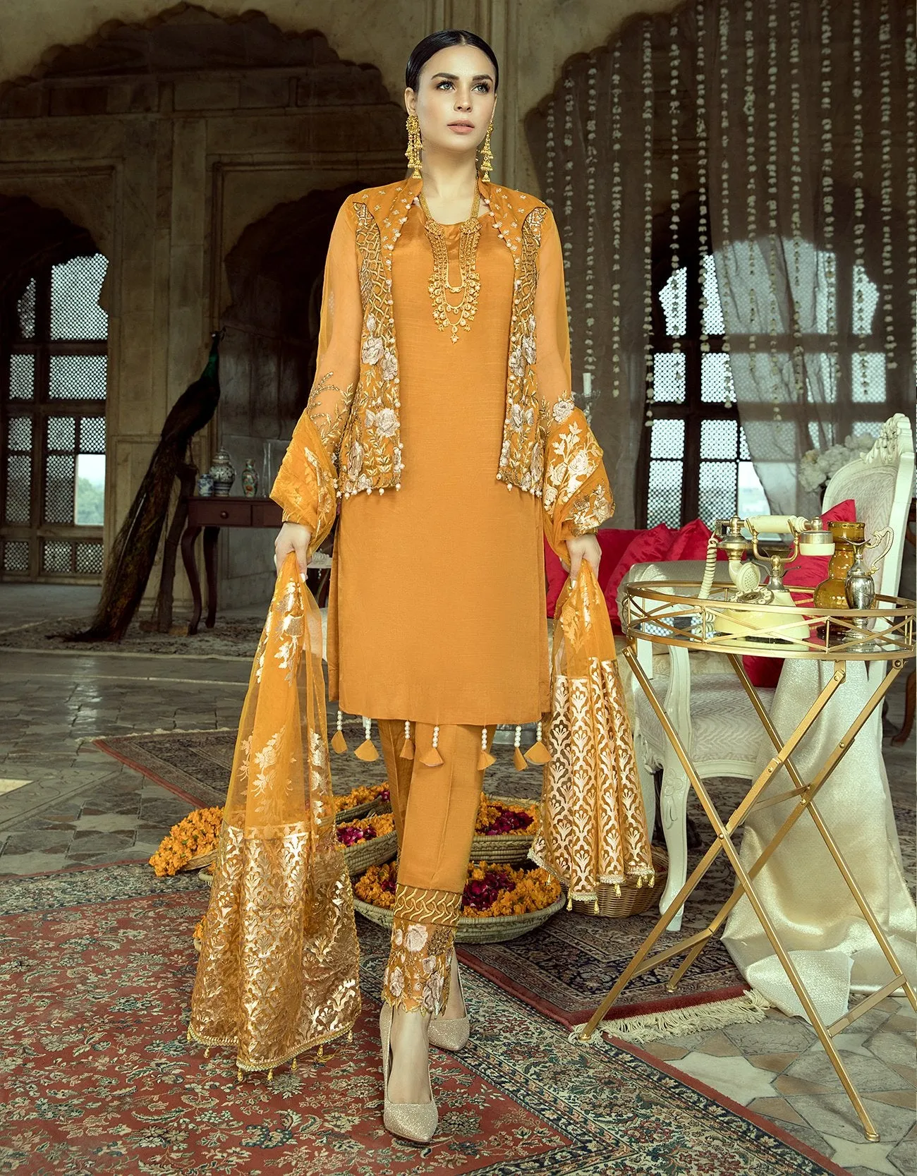 Gul-e-Azal Luxury Chiffon Collection – Floral Siesta