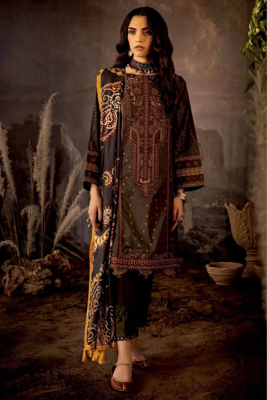 IZNiK Zarafshan Linen Collection '21 – ILC-02 Fawha