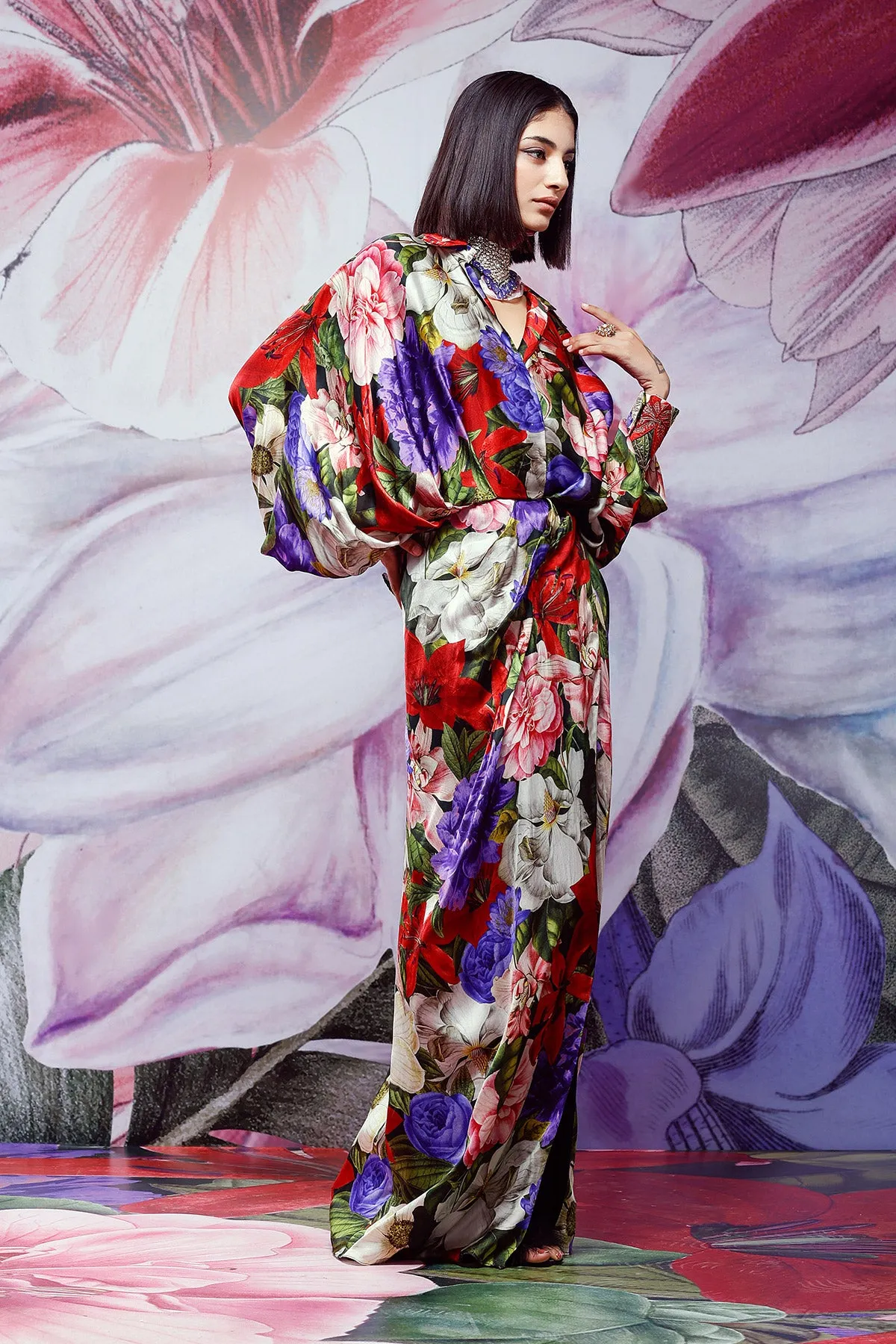 Printed Shirt Dress
