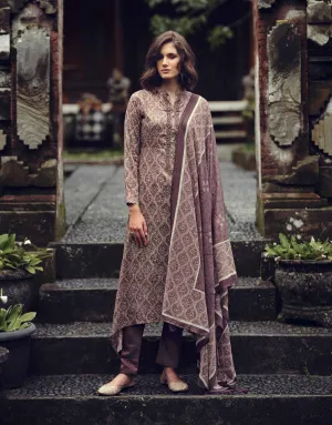 Pure Cotton Silk Unstitched Suit Dress Material with Embroidery