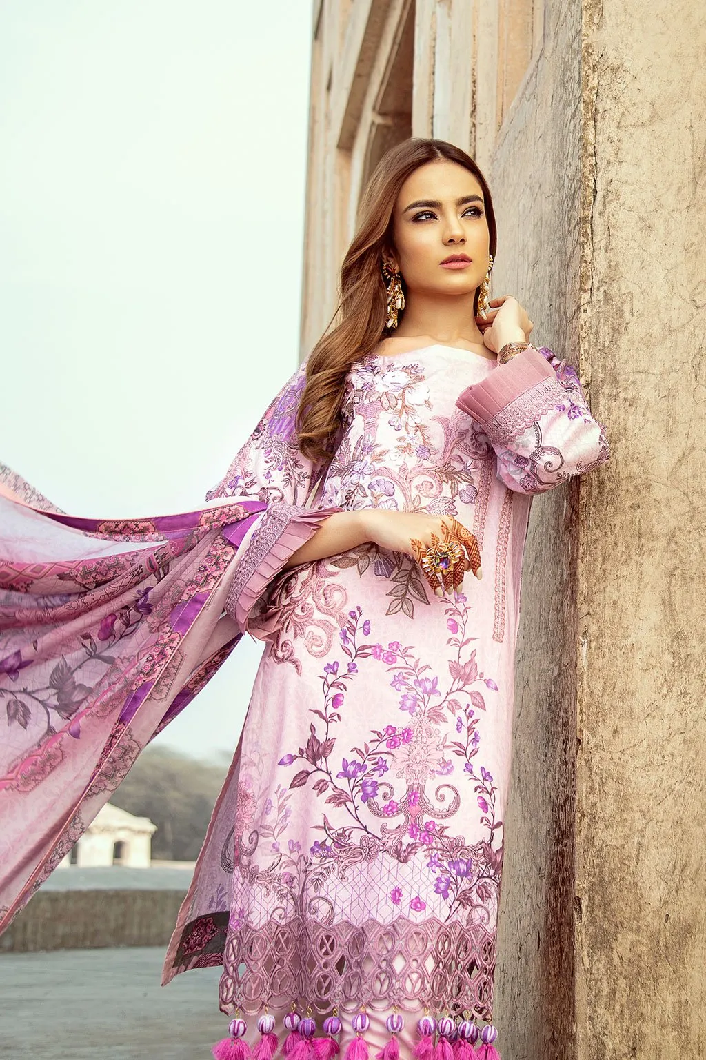 Ramsha Luxury Lawn Collection 2020 – C-209