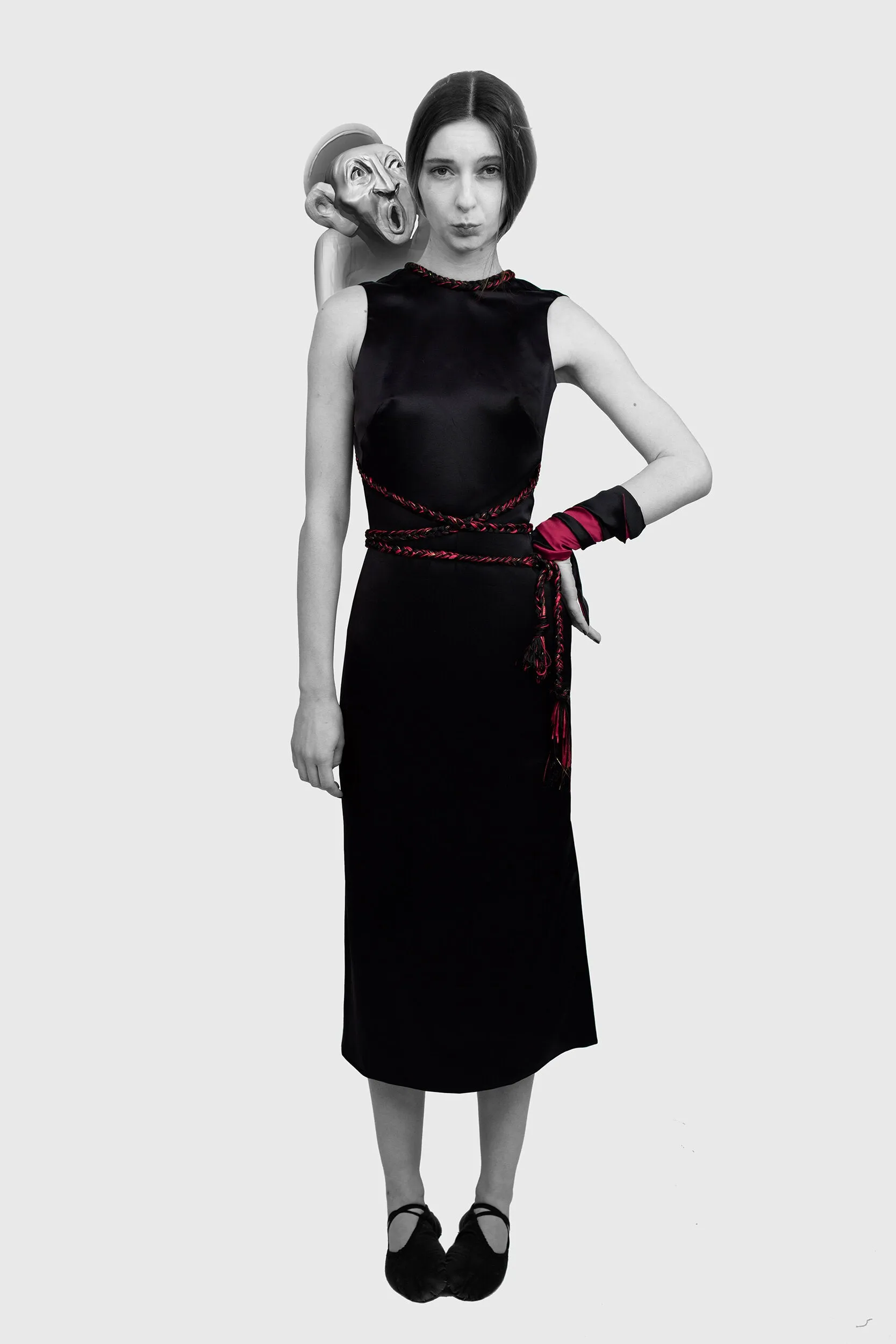 Rope Dress - Black