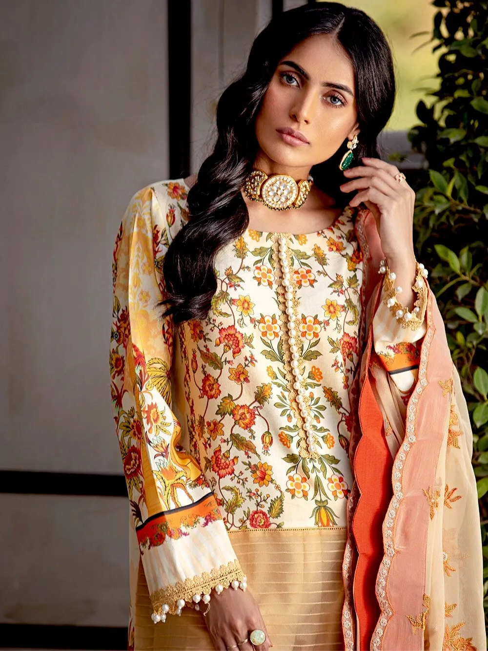 Sanaya Luxury Lawn Collection '21 – JANA