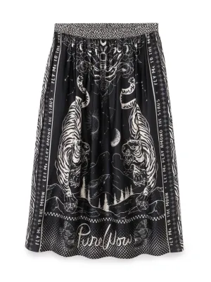 Vanessa Printed Midi Skirt