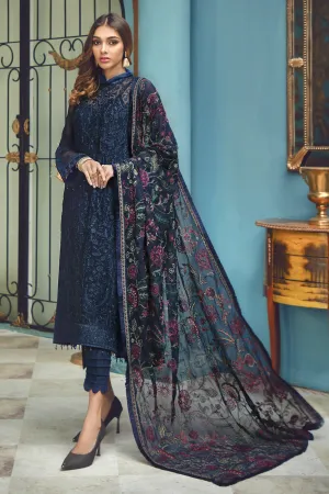 Zarif Rangrez Festive Chiffon Collection 2022 – Azure