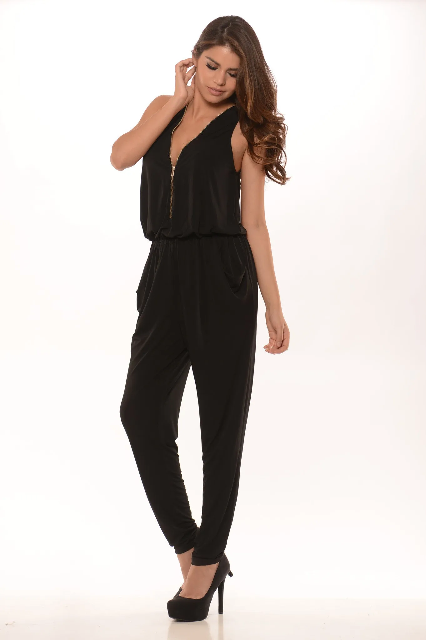 Zip It, If You Dare!!! Jumpsuit